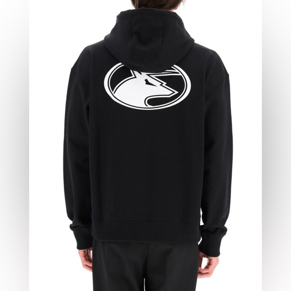 Kenzo CNY Oversized Hoody Year of the OX Size Large Color Black White - Picture 2 of 8